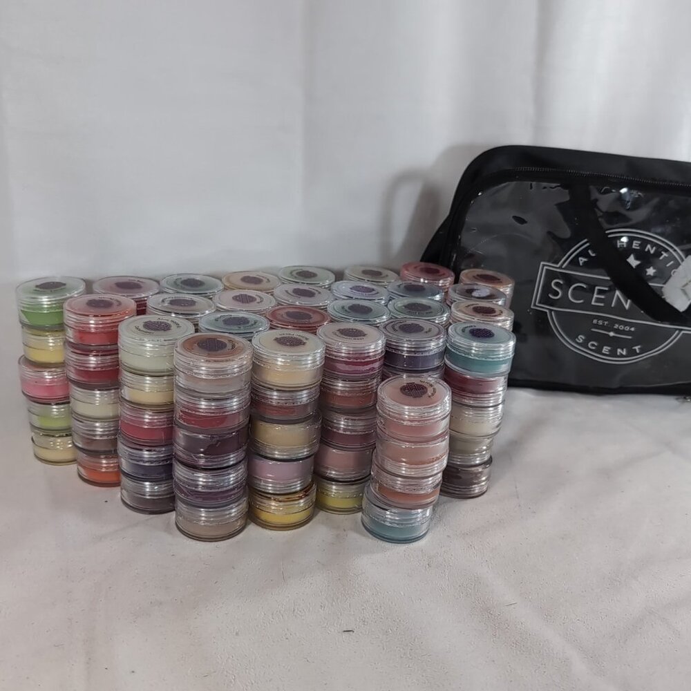 Scentsy Tester Sample Lot 134 Variety Scents Mini Party Consultant Bag Mixed